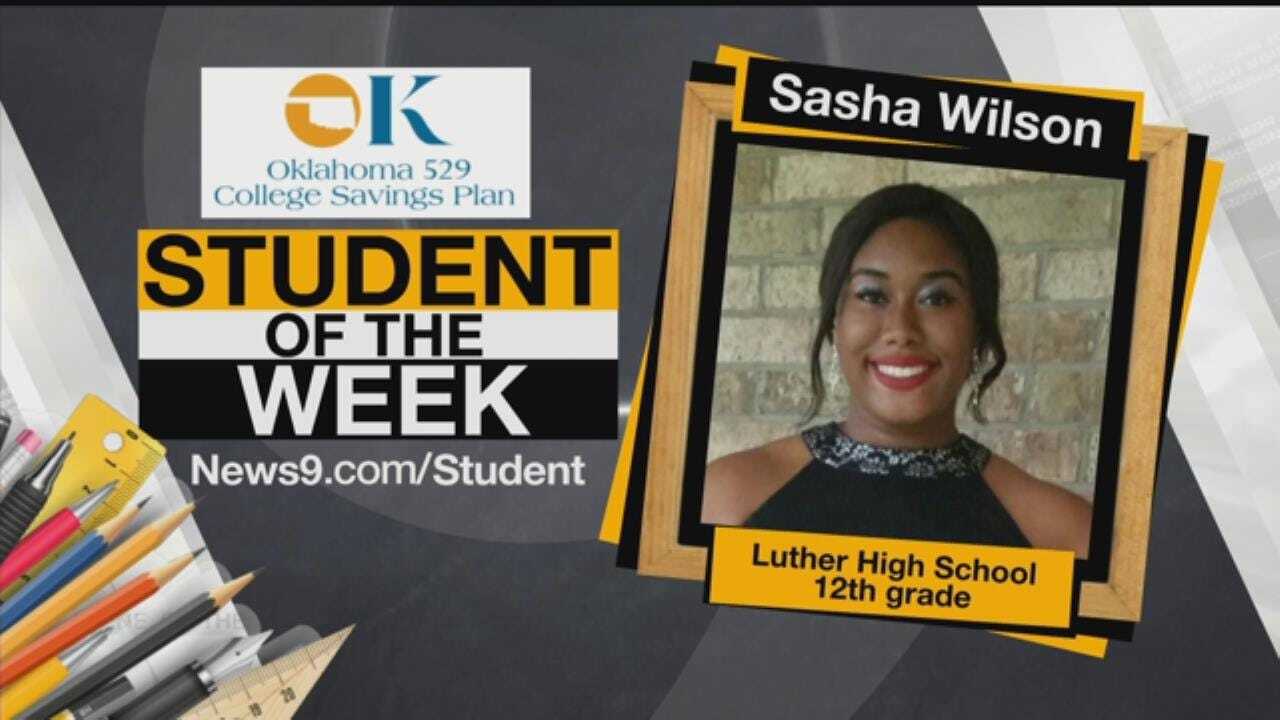 Student Of The Week: Sasha Wilson From Luther High School