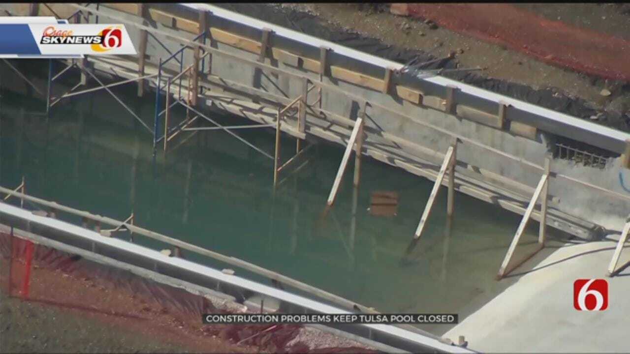 Construction Error Stalls Opening Of Tulsa Swimming Pool