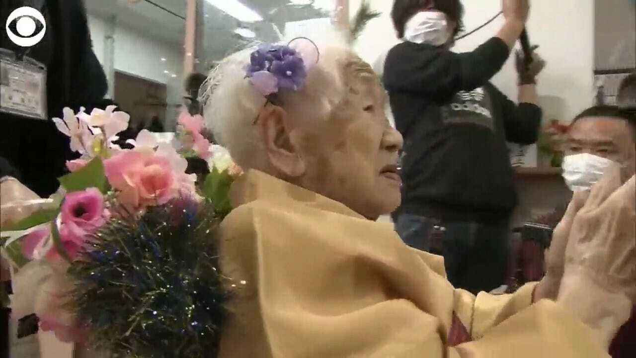 WATCH: Friends, Family Throw Party For World's Oldest Living Person