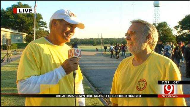 News 9's Stan Miller Visits With Rodney Bivens About The Backpack Program