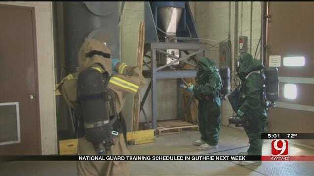 National Guard Chemical Warfare Training Scheduled In Guthrie