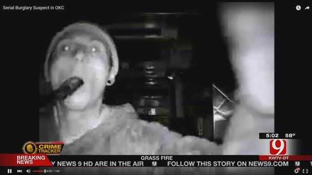 OKC Police Searching For Serial Burglary Suspect