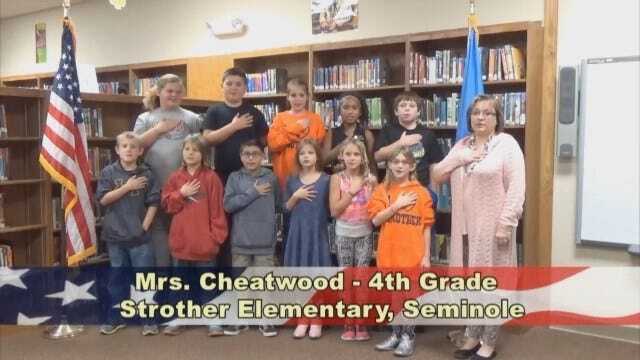 Mrs. Cheatwood's 4th Grade Class At Strother Elementary