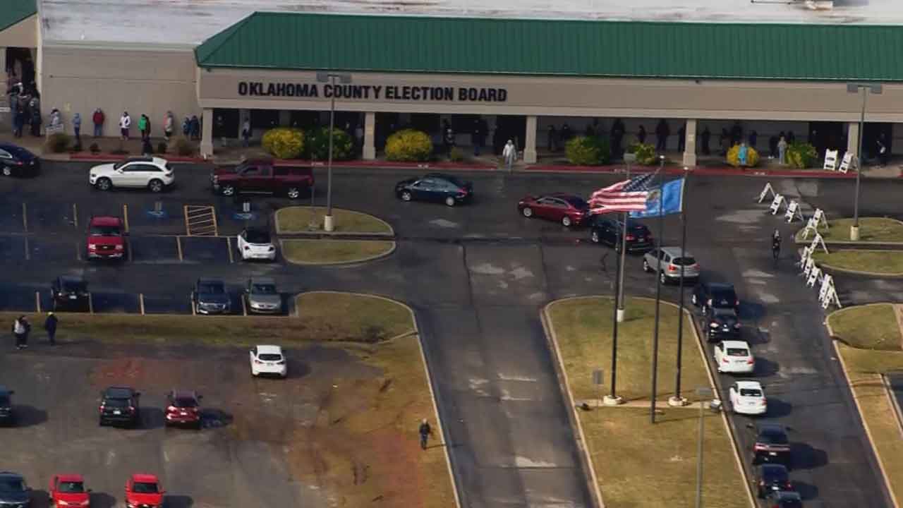 Oklahoma Prioritizing Polling Places During Statewide Effort To Restore Power 
