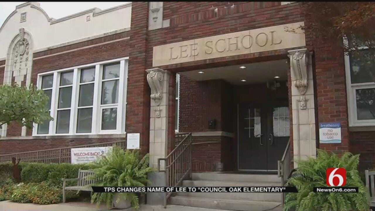 TPS School Board Votes To Change Name Of Lee School