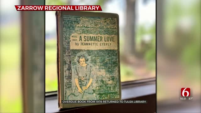 Overdue Book From 1978 Returned To Tulsa Library