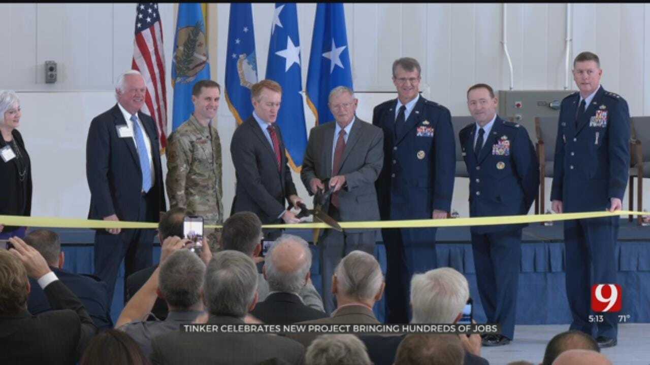 Tinker AFB Celebrates Completion Of First KC-46 Hanger; Project Will Bring Over 1,000 Jobs To Oklahoma