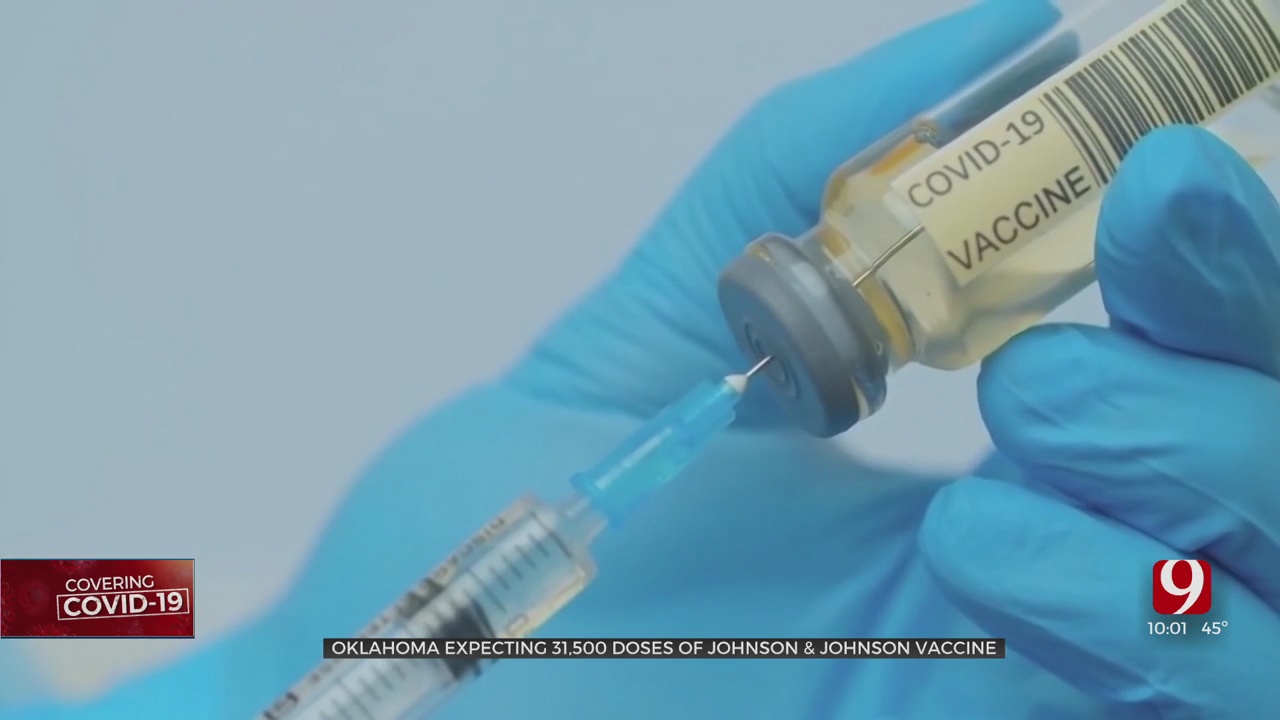 State Expected To Receive 31,500 Doses Of Johnson & Johnson Vaccine