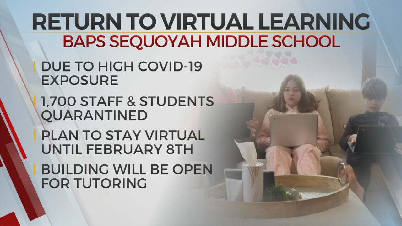 Sequoyah Middle School Transitions To Distance Learning For 2 Weeks Due To COVID-19 Exposure