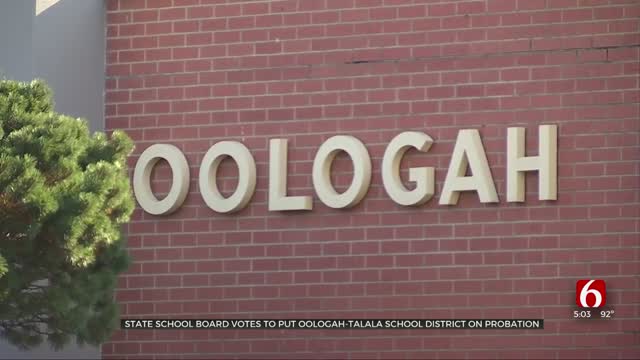 Oologah-Talala School District Placed On Probation, State Board Says