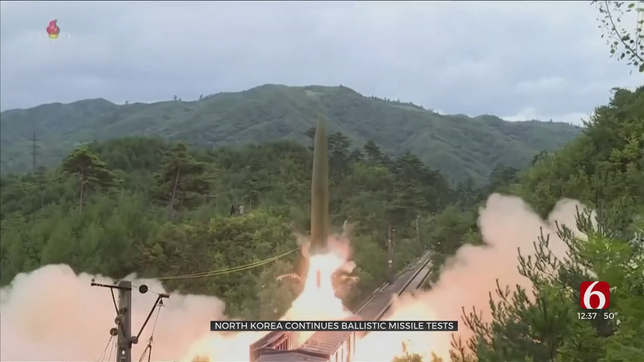 N. Korea Fires Short-Range Missiles In 4th Launch This Month