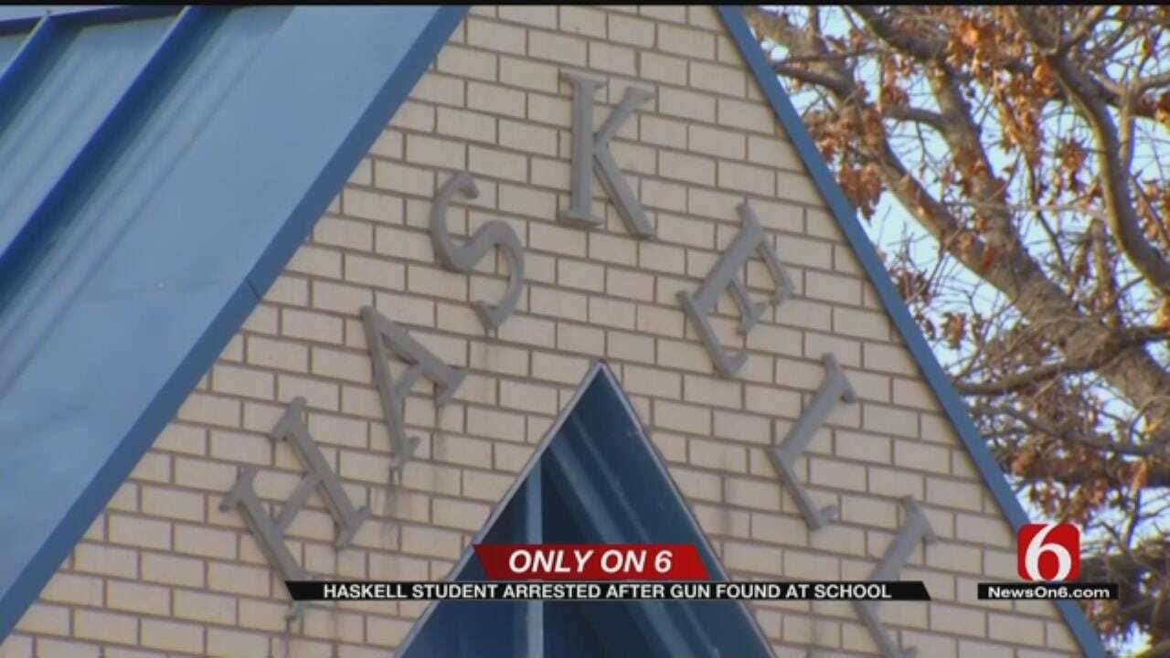 Haskell Police Arrest Student For Taking Gun To High School