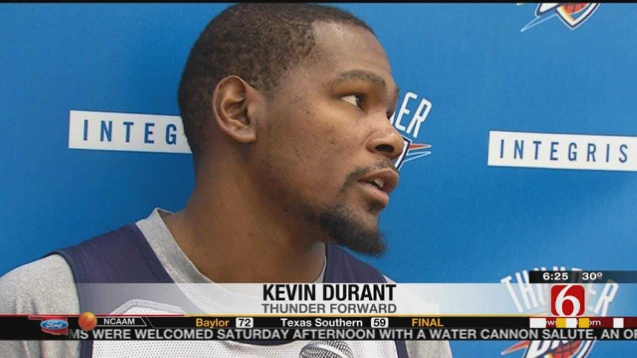 Durant: OKC Has To Play Strong Against The Bucks