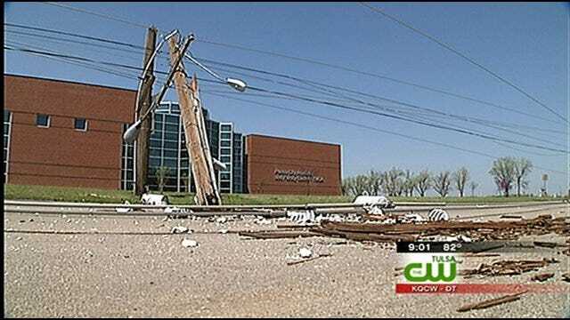 Downburst Causes Damage, Power Outages In Ponca City