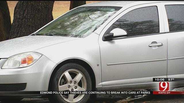 Edmond Police Warn Of More Car Break-Ins At Local Parks