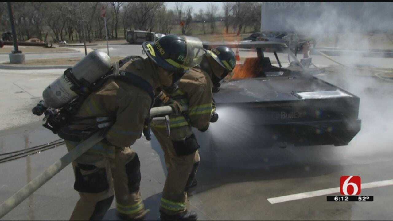 Tulsa Fire Cadets Go Through 24-Hour Training