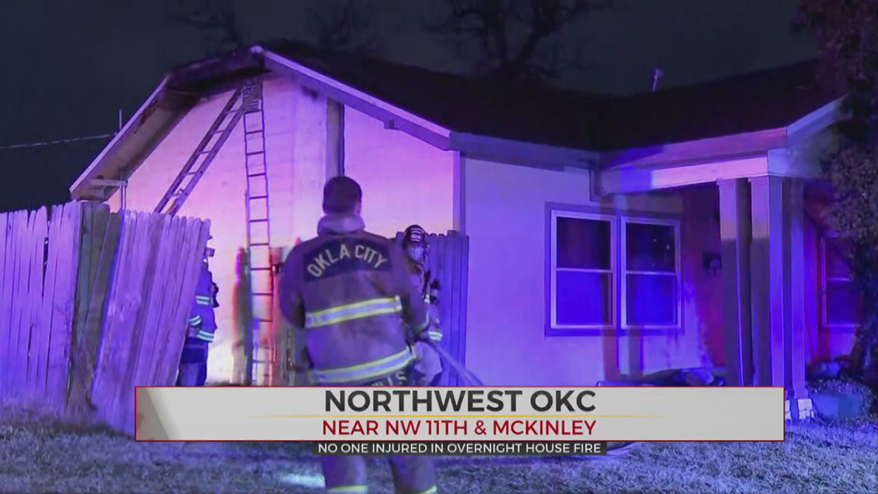 Overnight Fire Causes $5,000 In Damage To NW OKC Home 