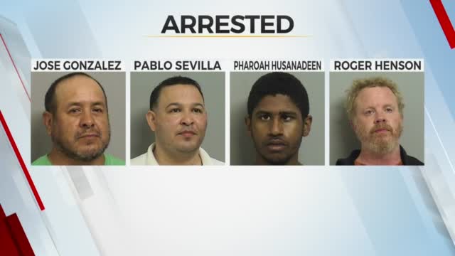 4 Arrested During Undercover Prostitute Sting In Tulsa 