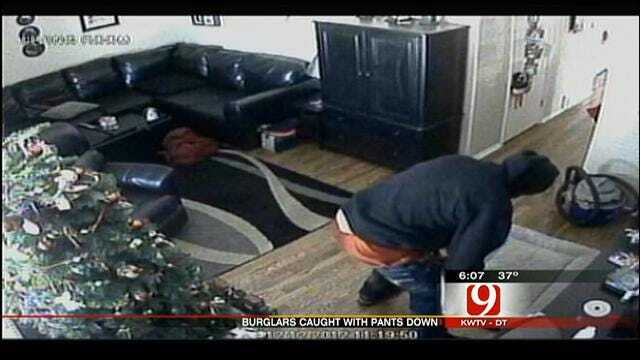 Brazen Burglars Caught On Camera Stealing Christmas Presents