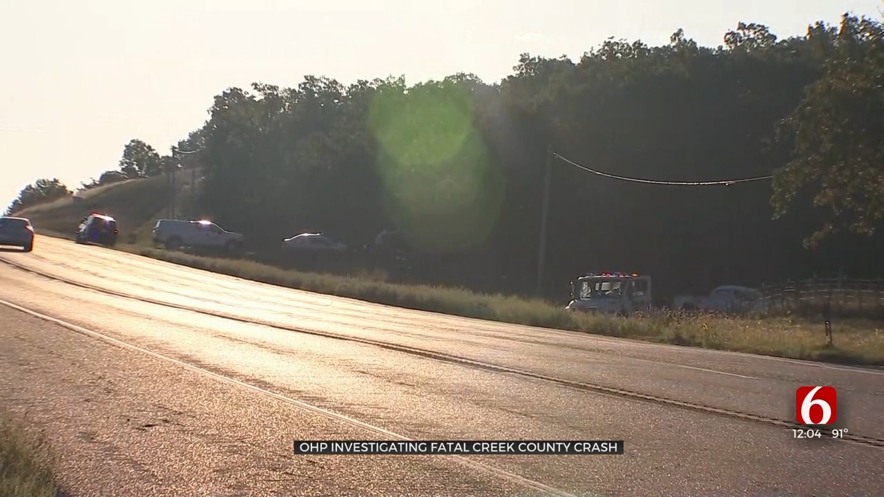 19-Year-Old Dies In Creek County Crash