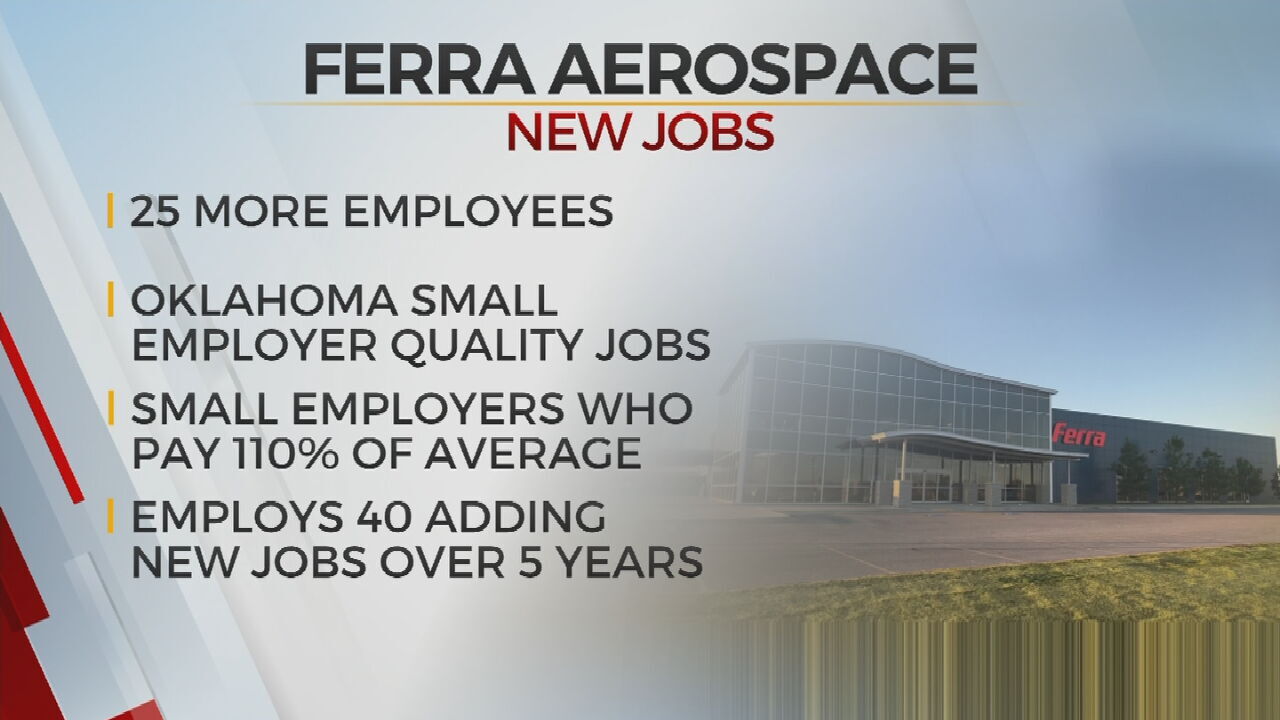 Ferra Aerospace To Add 25 New Jobs At Grove Facility Within 5 Years