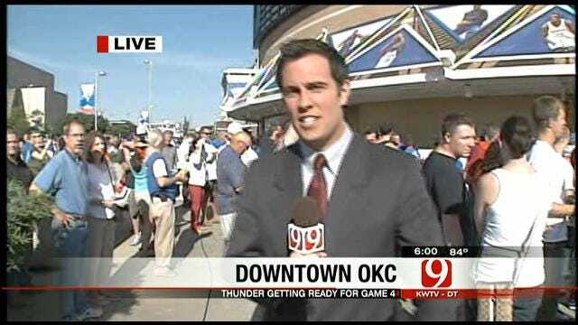 News 9 Thunders Up In 'Thunder Alley' For Game 4