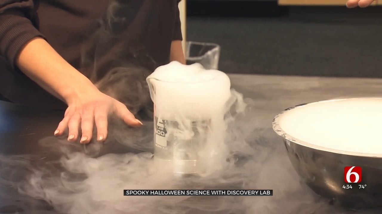Spooky Halloween Science With Tulsa's Discovery Lab