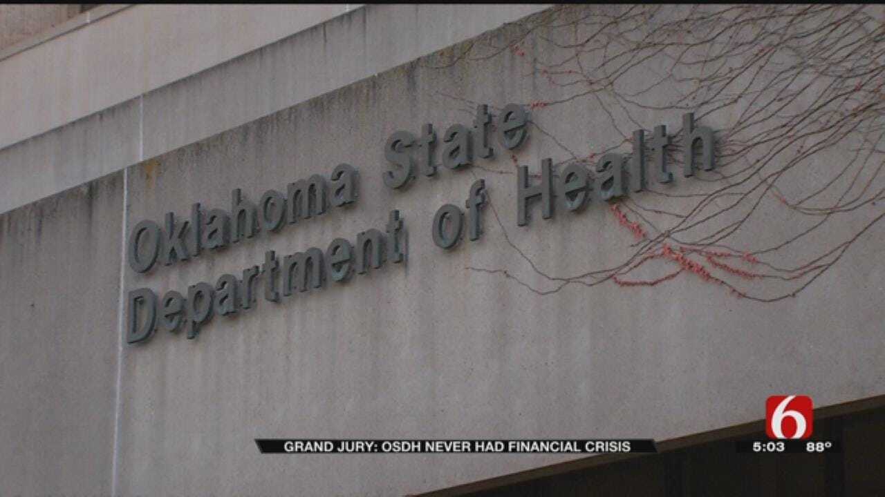 Grand Jury: Department Of Health Was Mismanaged, Never Had Financial Crisis