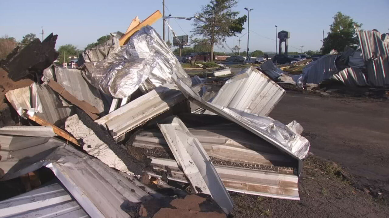 Hampton Inn, Other Bartlesville Businesses Heavily Damaged During Storms