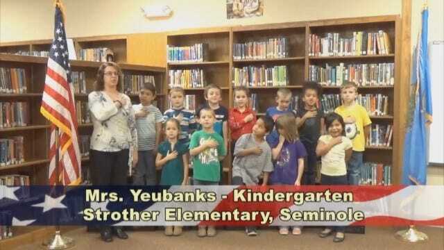 Mrs. Yeubanks' Kindergarten Class At Strother Elementary