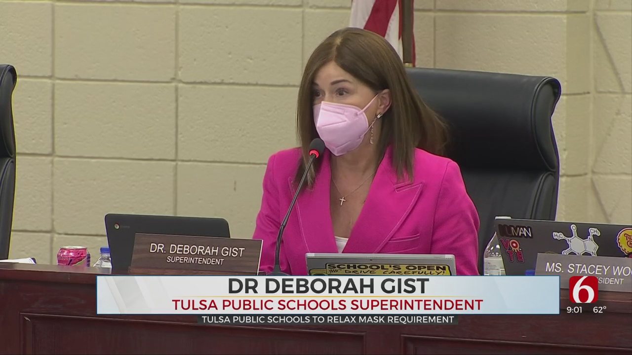 Tulsa Public Schools To Relax Mask Requirement