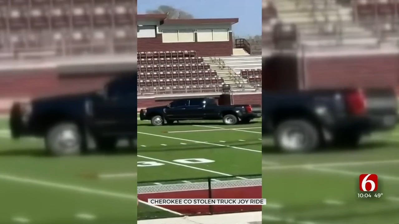 Woman Accused Of Driving Stolen Truck On Sequoyah High School Football Field Arrested