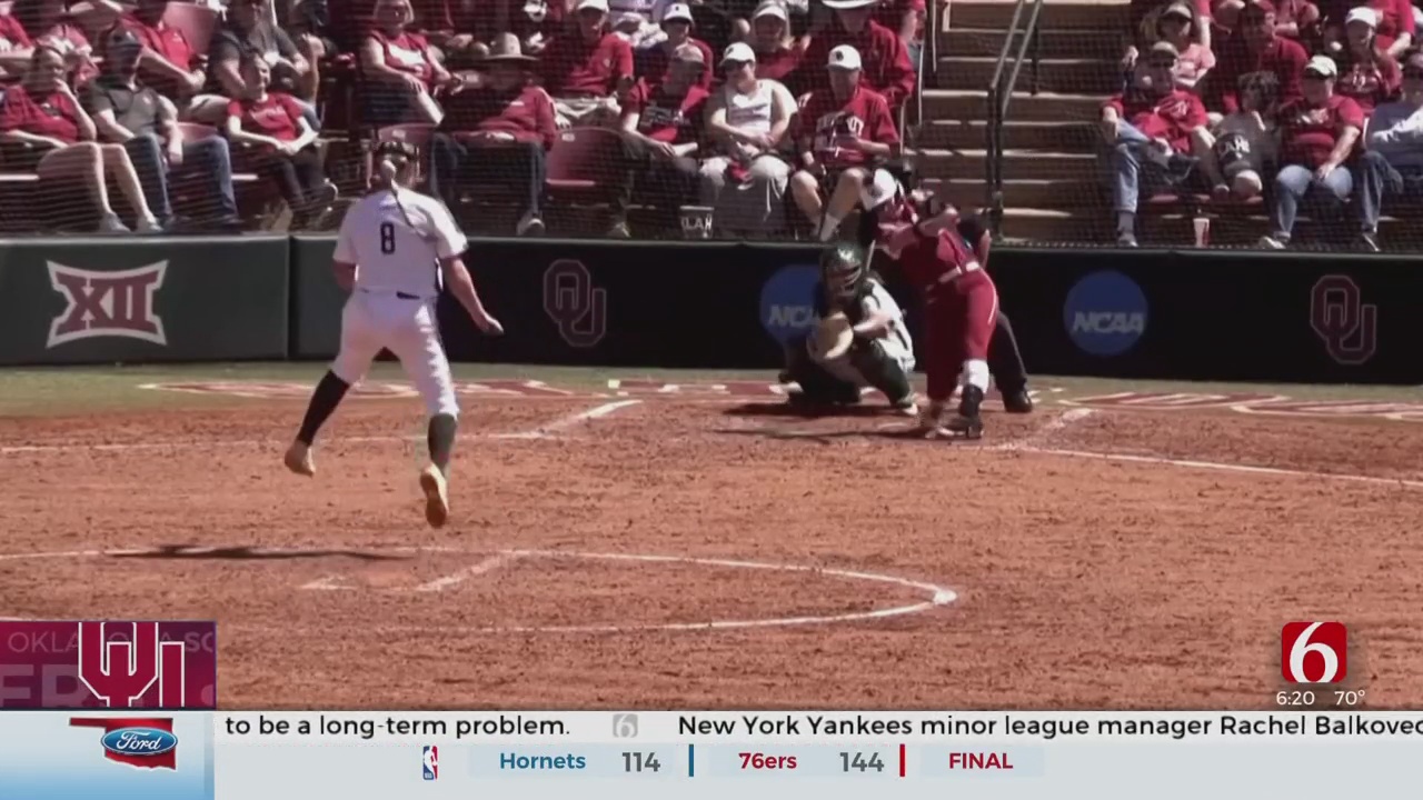OU Softball Remains Unbeaten Following 2-0 Win Over UAB