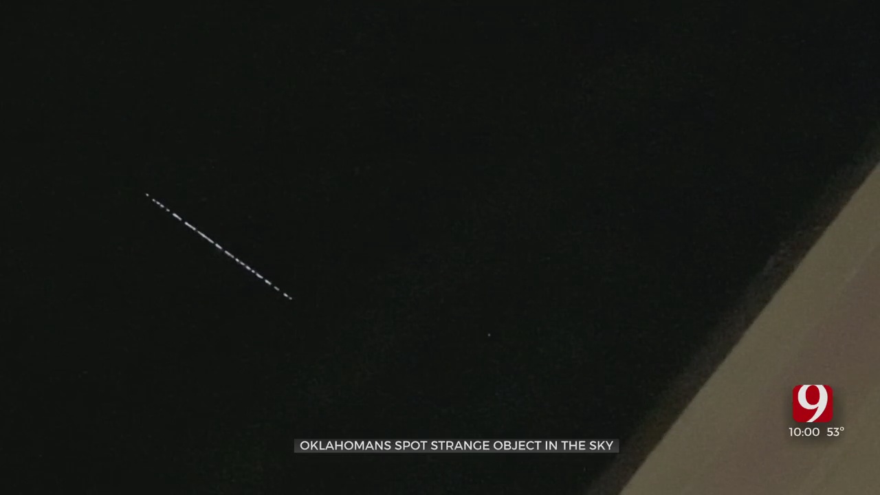 WATCH: SpaceX’s Starlink Satellite ‘Train’ In The Sky 