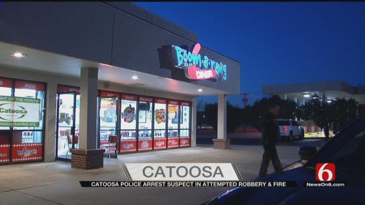 Would-Be Thief Tries To Melt Open Safe At Catoosa Restaurant
