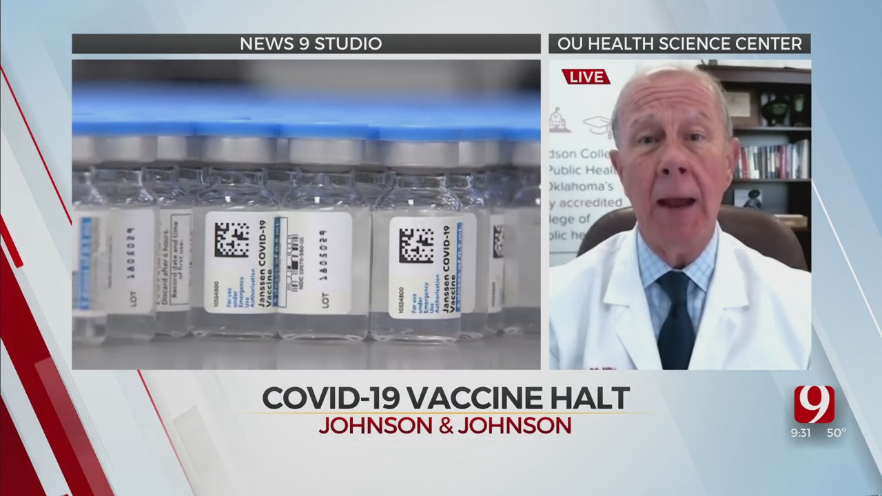 WATCH: Dr. Bratzler On Temporary Halt For Johnson & Johnson COVID-19 Vaccine 