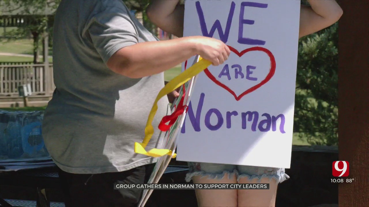 Group Organizes Rally Supporting Norman City Council 