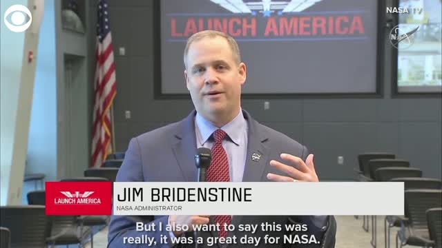WATCH: NASA Administrator Explains Why Launch Was Scrubbed