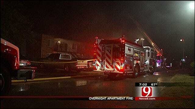 Lighting Strike To Blame For NE OKC Apartment Fire