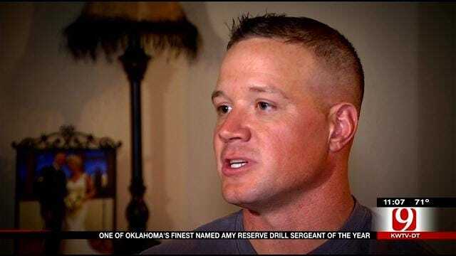 One Of Oklahoma's Finest Named Army Reserve 'Drill Sergeant Of The Year'