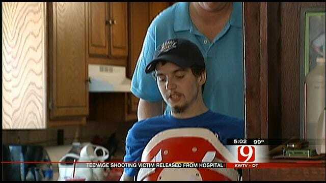 OKC Teen, Paralyzed After Shooting, Released From Hospital