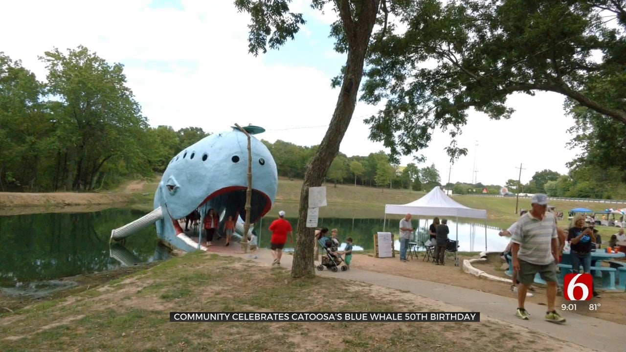 Community Celebrates Catoosa's Blue Whale 50th Birthday