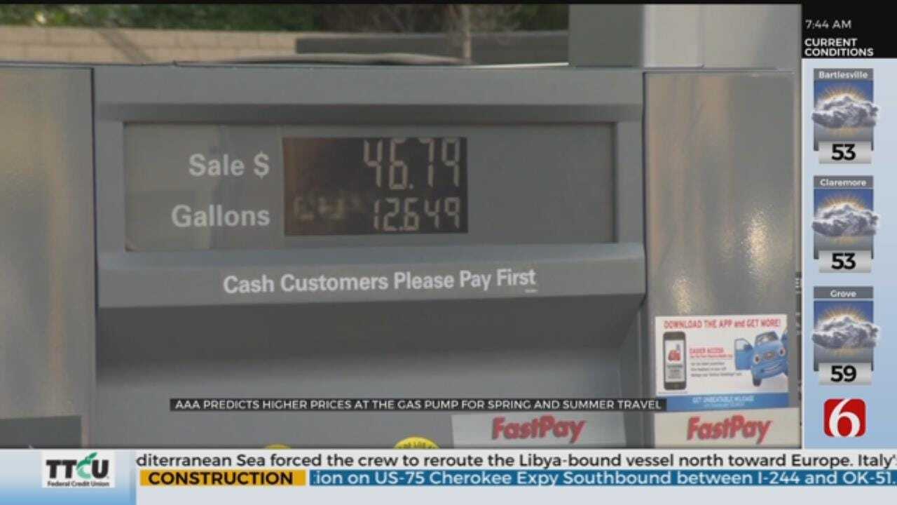 AAA Says Gas Prices On The Rise