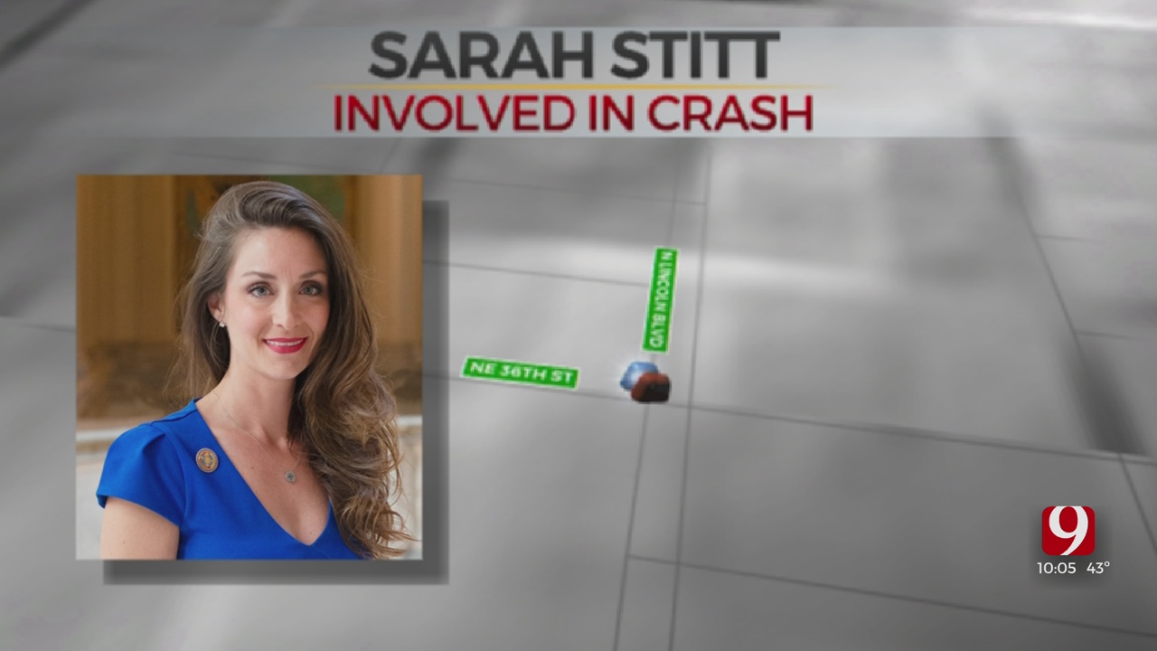 First Lady Sarah Stitt Involved In OKC Vehicle Accident 