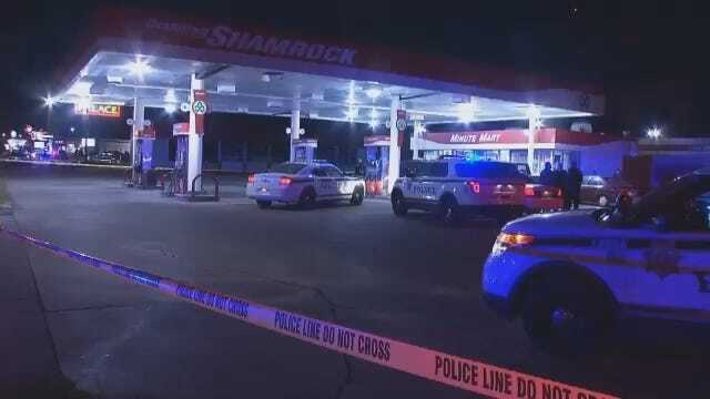 WEB EXTRA: Video From Scene Of Shooting At East Tulsa Convenience Store