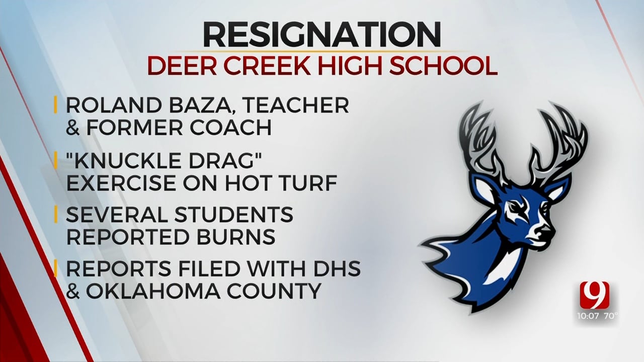 Former Deer Creek Teacher, Coach Resigns
