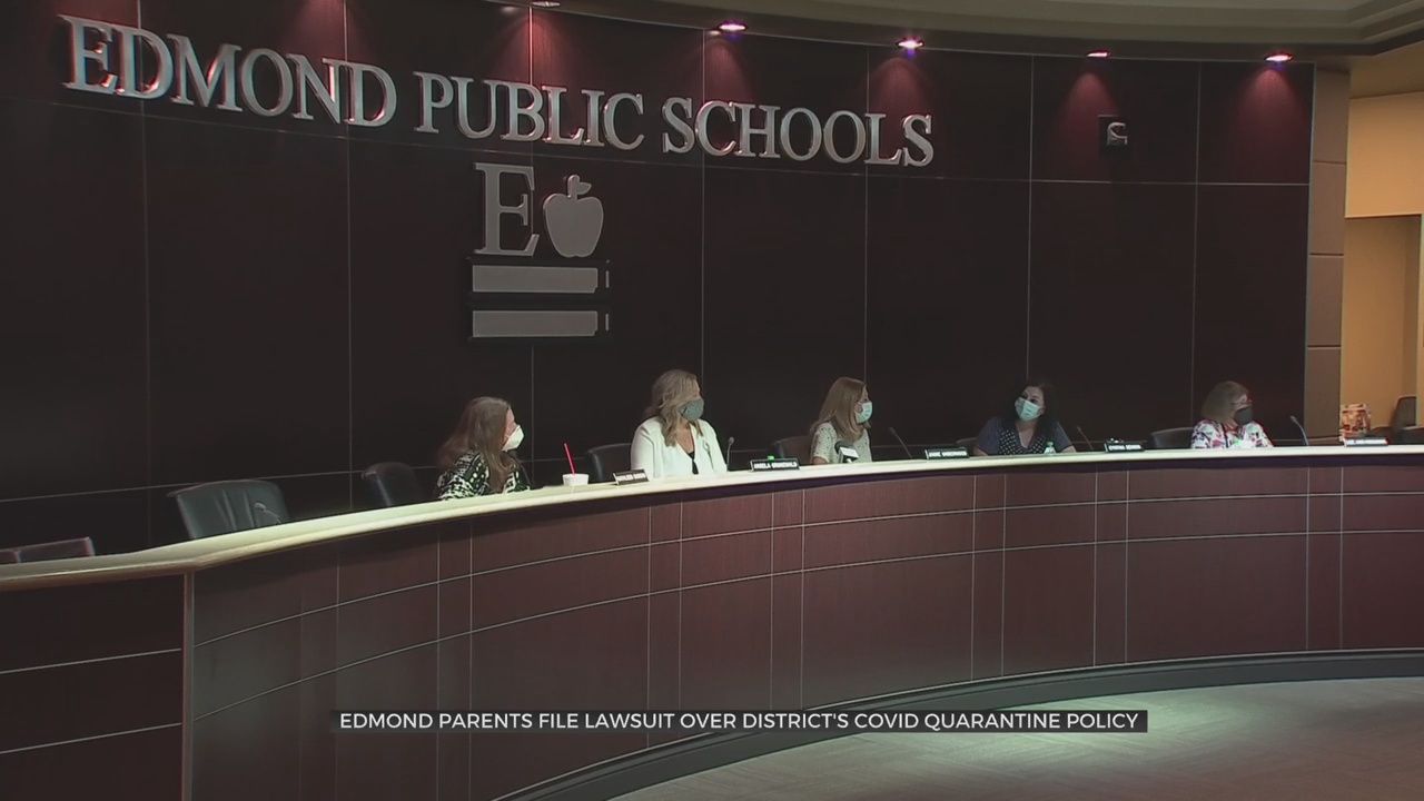 Edmond Public School Parents File Lawsuit Over District's COVID Quarantine Policy
