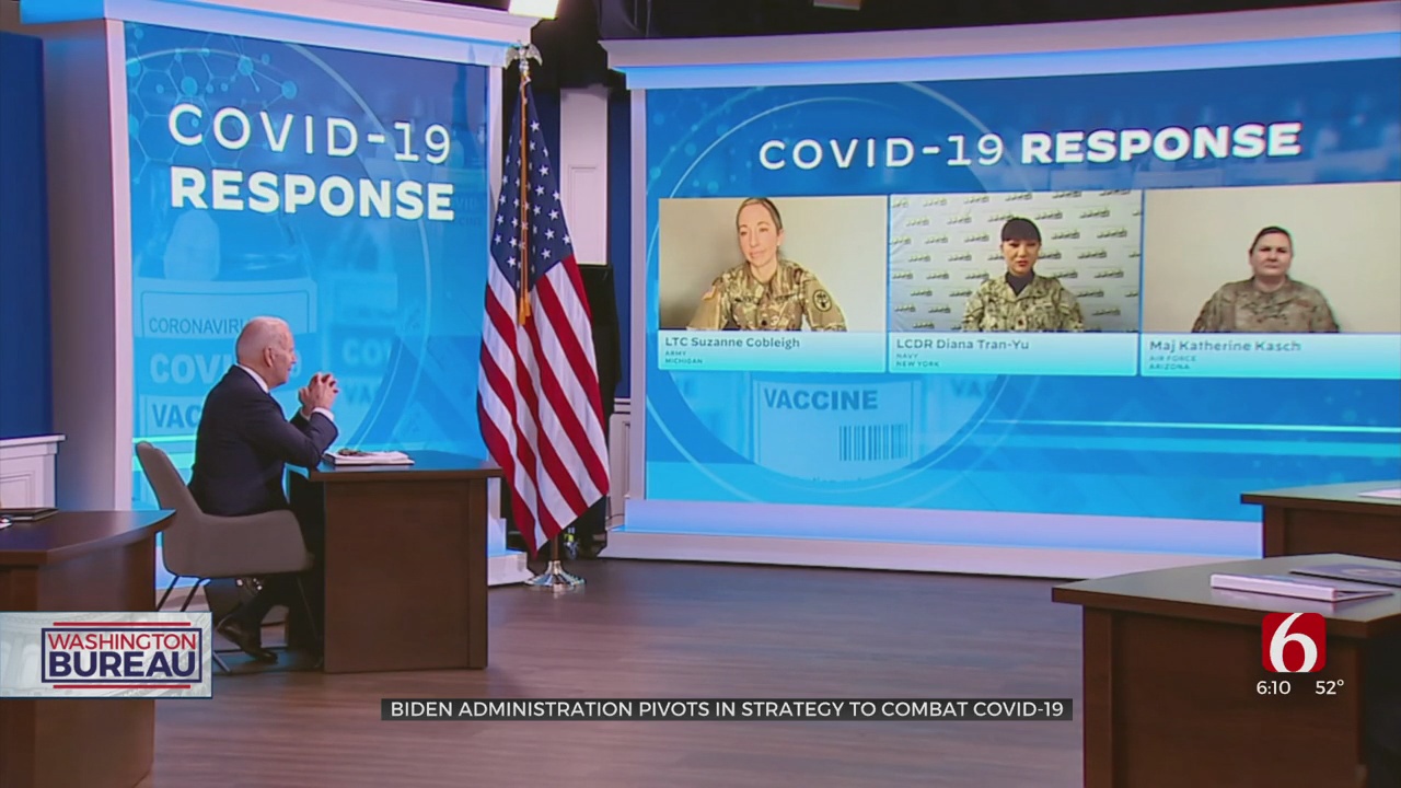 Washington Bureau: Biden Administration Pivots In Strategy To Combat COVID-19