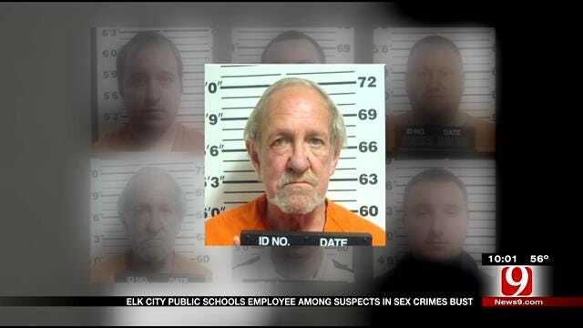 Elk City School Janitor Among Six Men Accused Of Child Sex Crimes