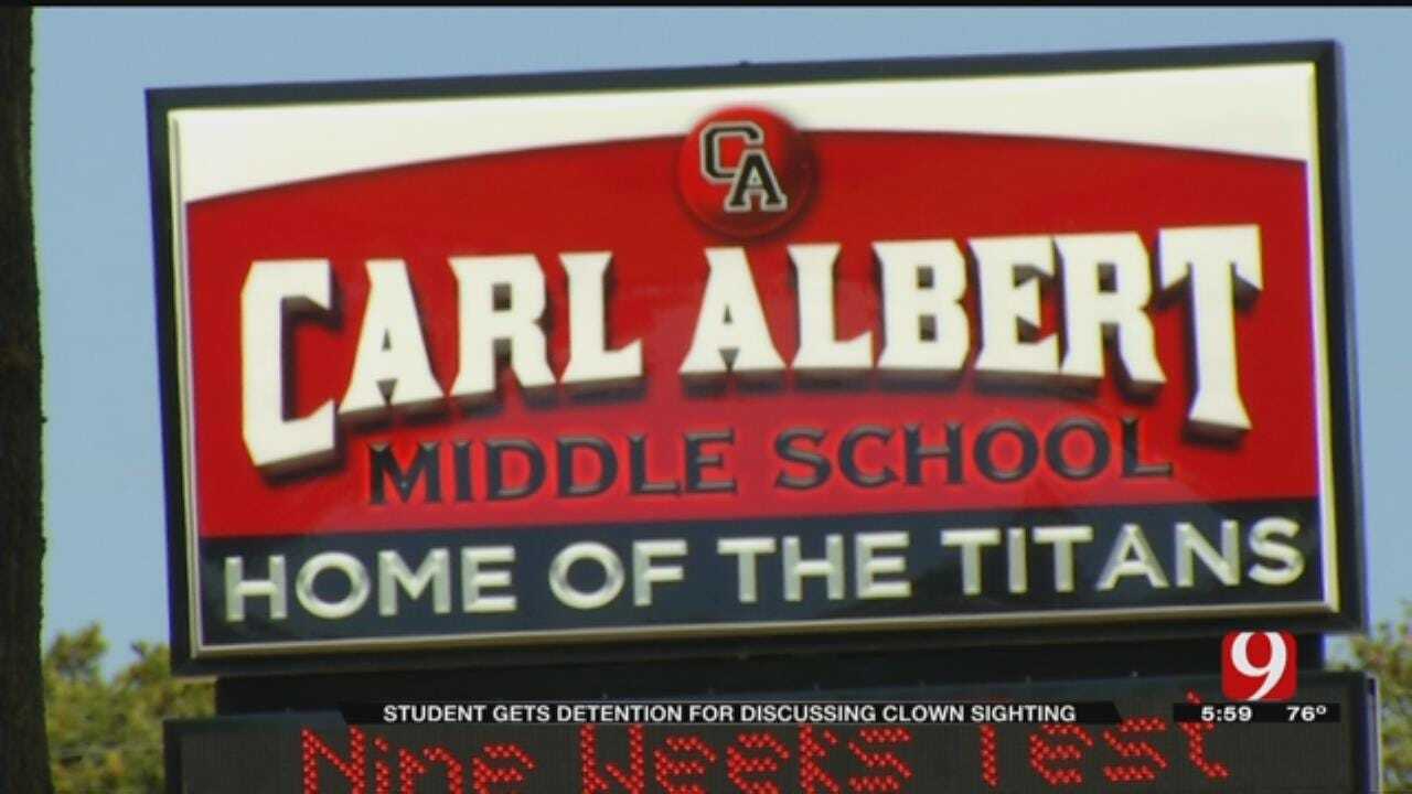 MWC Student Disciplined For Talking About Creepy Clowns In School